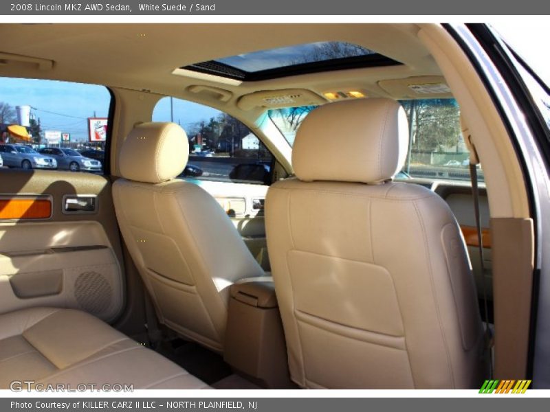 White Suede / Sand 2008 Lincoln MKZ AWD Sedan