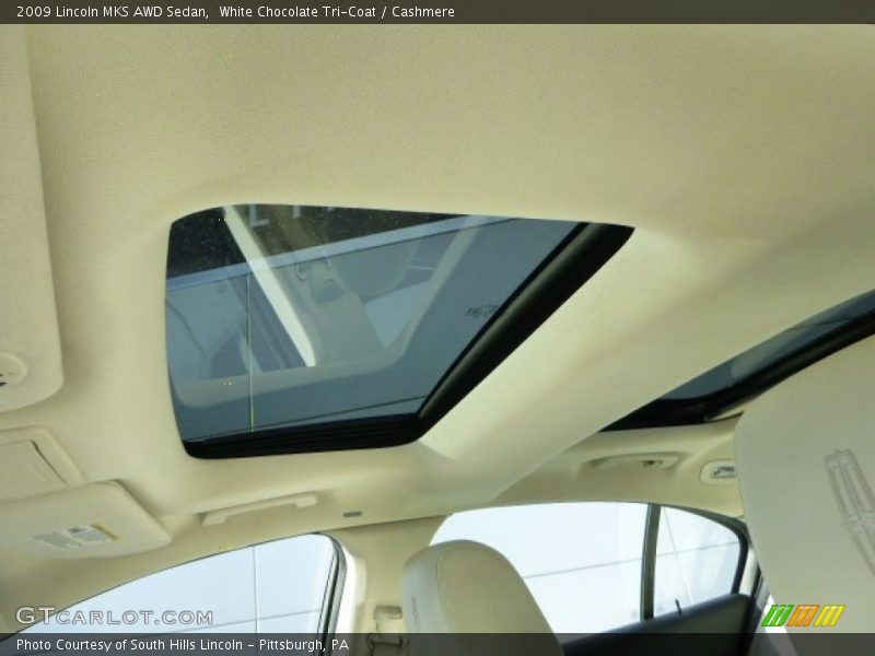 White Chocolate Tri-Coat / Cashmere 2009 Lincoln MKS AWD Sedan