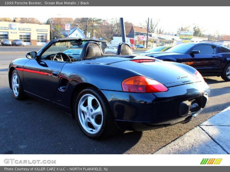 Ocean Blue Metallic / Black 1999 Porsche Boxster
