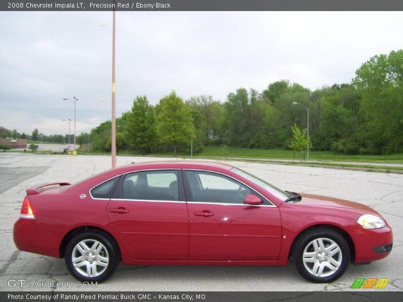 Precision Red / Ebony Black 2008 Chevrolet Impala LT