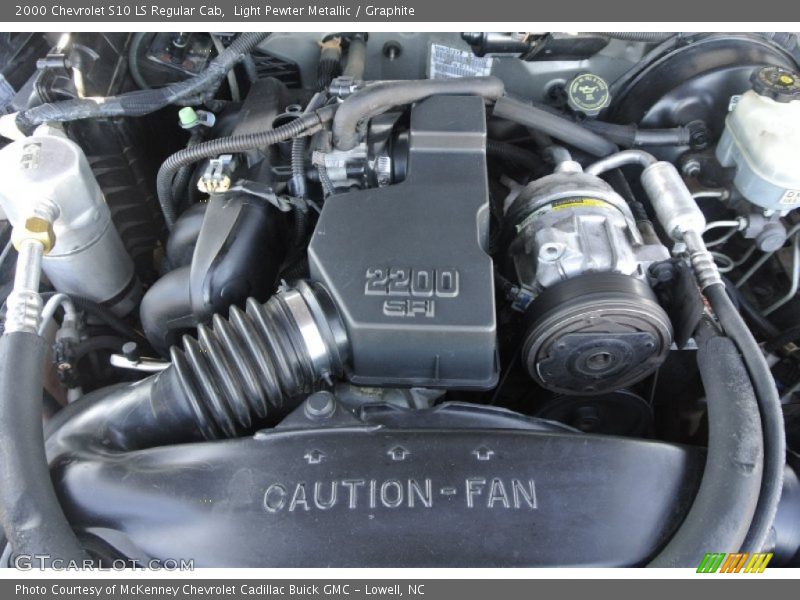 Light Pewter Metallic / Graphite 2000 Chevrolet S10 LS Regular Cab