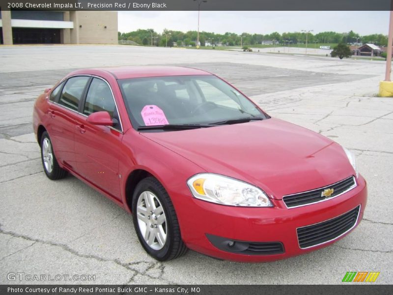 Precision Red / Ebony Black 2008 Chevrolet Impala LT