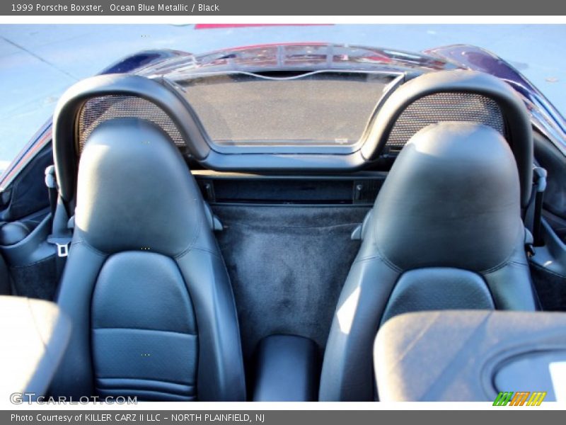 Ocean Blue Metallic / Black 1999 Porsche Boxster
