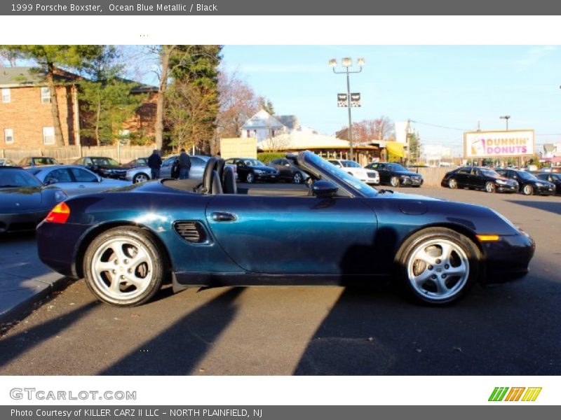 Ocean Blue Metallic / Black 1999 Porsche Boxster