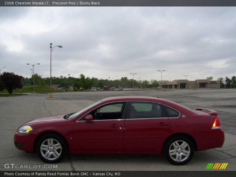 Precision Red / Ebony Black 2008 Chevrolet Impala LT