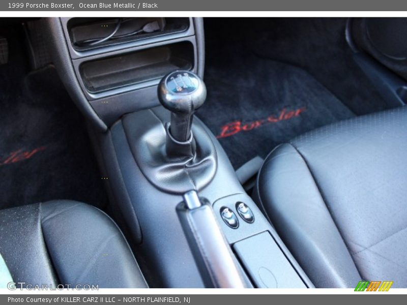 Ocean Blue Metallic / Black 1999 Porsche Boxster