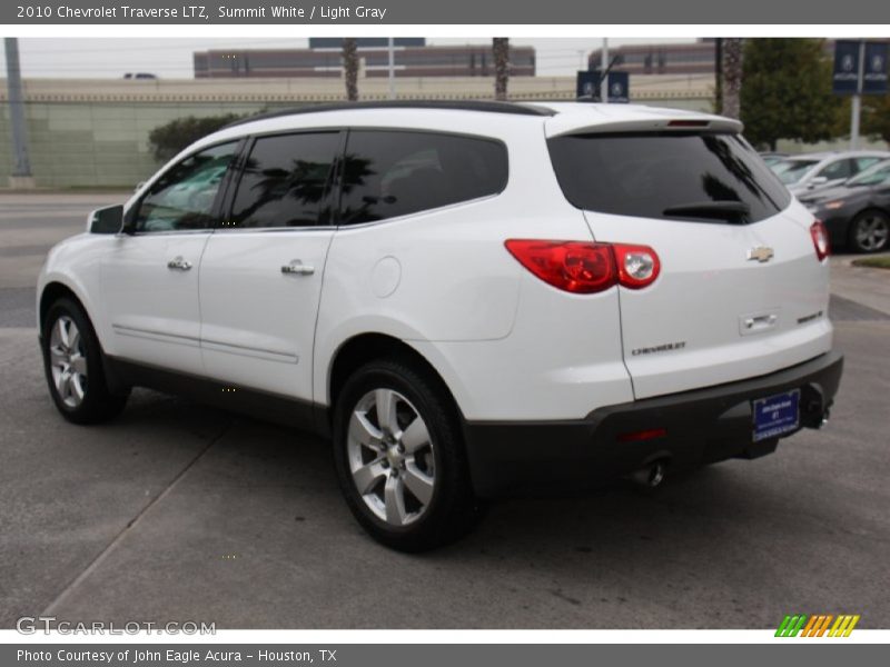Summit White / Light Gray 2010 Chevrolet Traverse LTZ