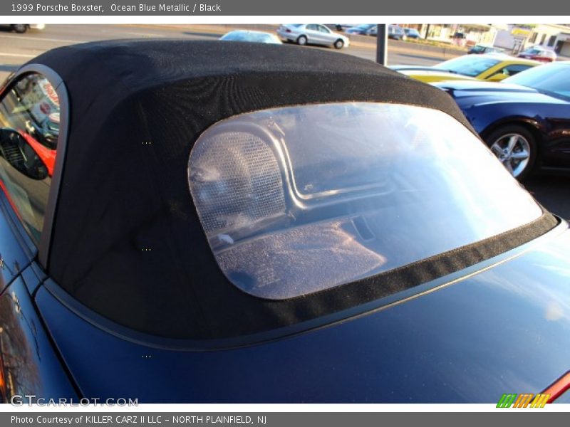 Ocean Blue Metallic / Black 1999 Porsche Boxster