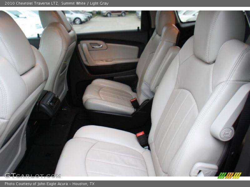 Summit White / Light Gray 2010 Chevrolet Traverse LTZ