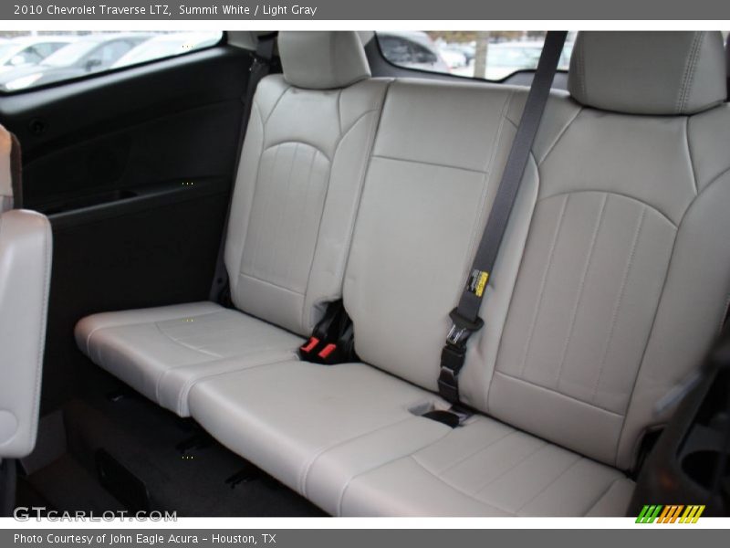 Summit White / Light Gray 2010 Chevrolet Traverse LTZ
