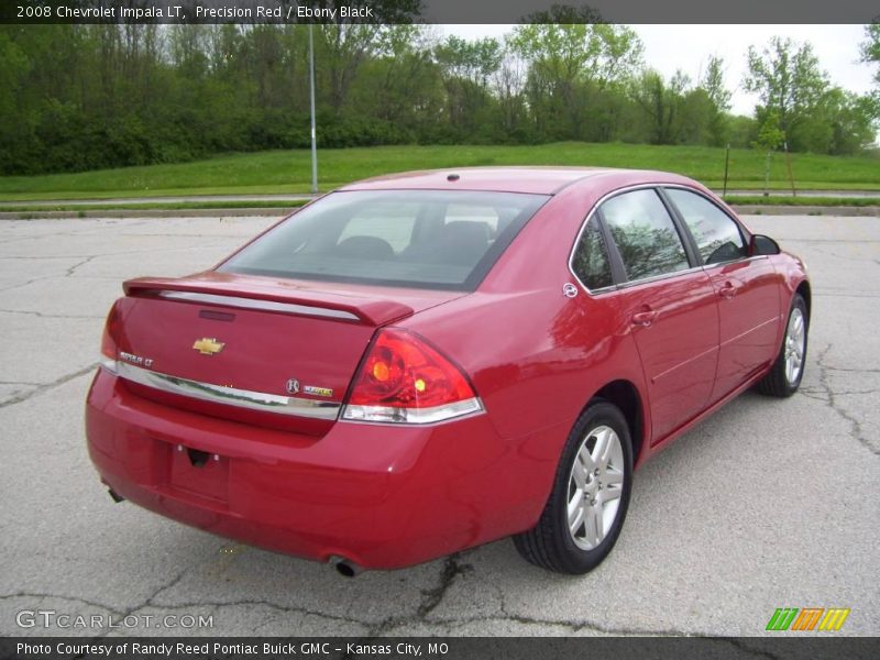 Precision Red / Ebony Black 2008 Chevrolet Impala LT