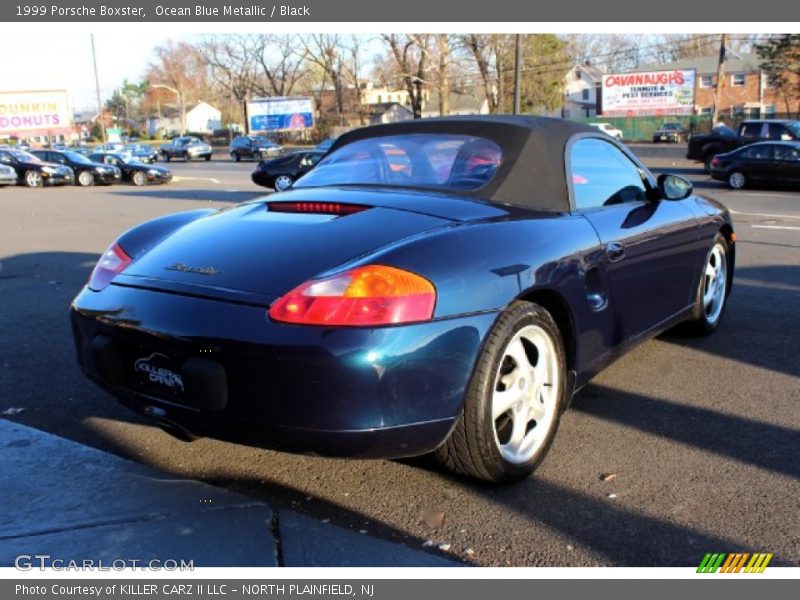 Ocean Blue Metallic / Black 1999 Porsche Boxster