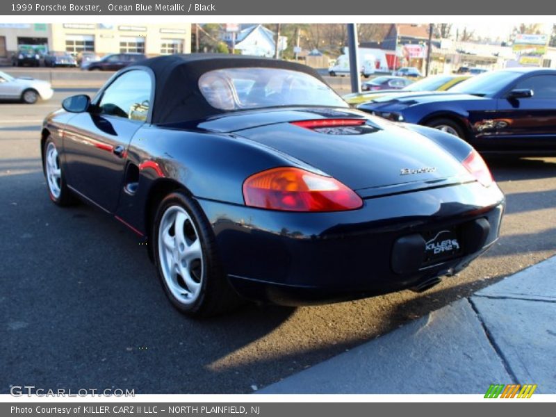 Ocean Blue Metallic / Black 1999 Porsche Boxster