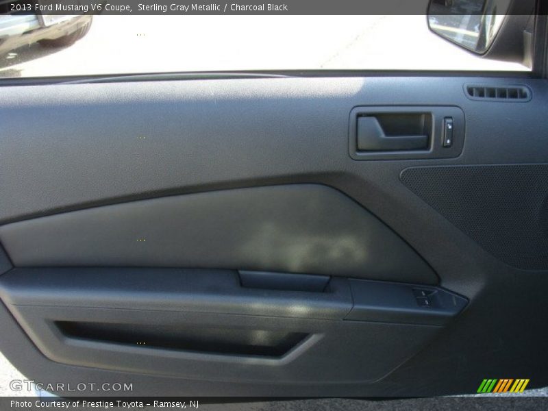 Sterling Gray Metallic / Charcoal Black 2013 Ford Mustang V6 Coupe