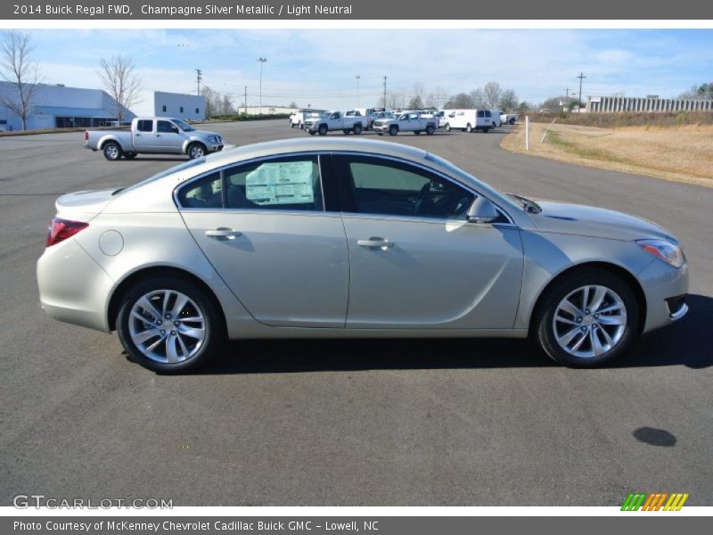  2014 Regal FWD Champagne Silver Metallic