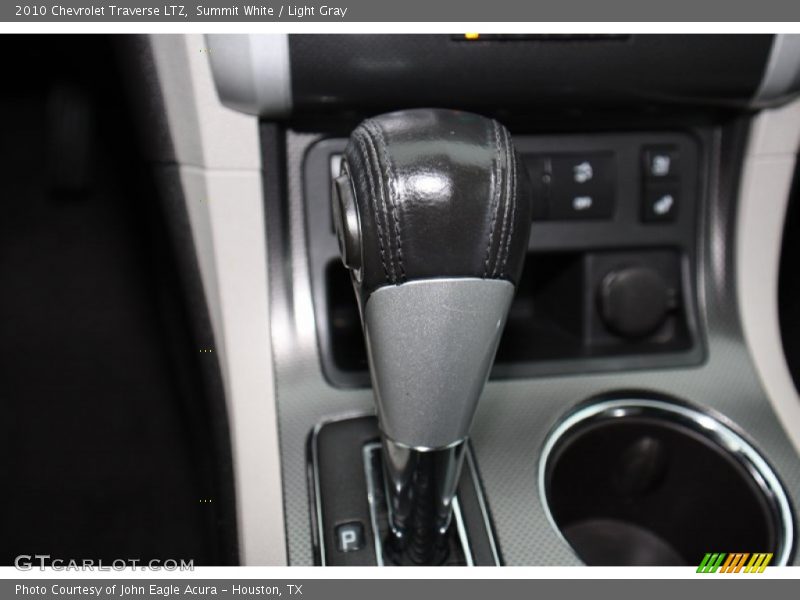 Summit White / Light Gray 2010 Chevrolet Traverse LTZ
