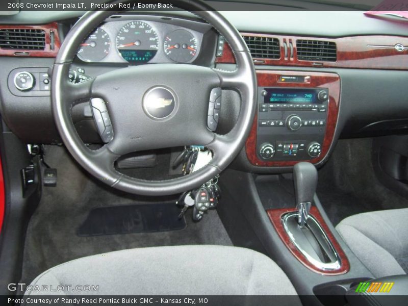 Precision Red / Ebony Black 2008 Chevrolet Impala LT