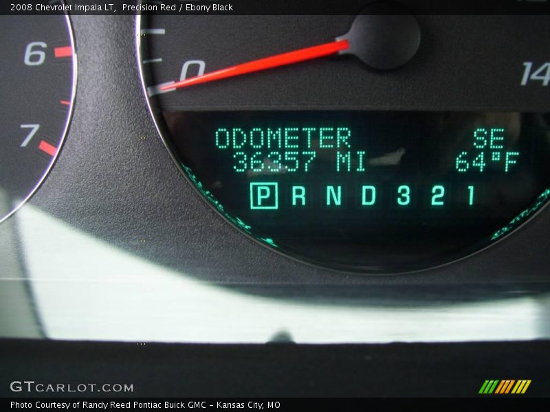 Precision Red / Ebony Black 2008 Chevrolet Impala LT