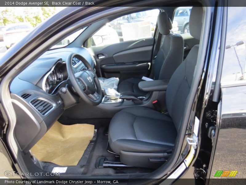 Black Clear Coat / Black 2014 Dodge Avenger SE