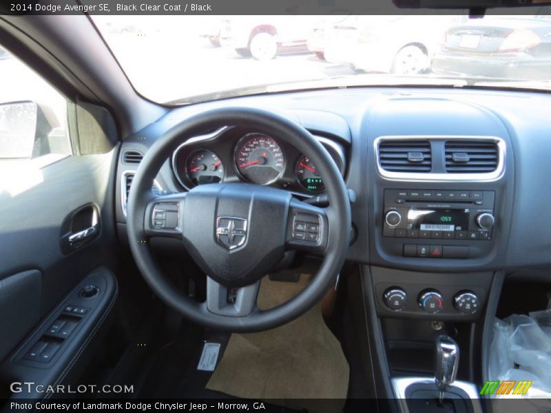 Black Clear Coat / Black 2014 Dodge Avenger SE