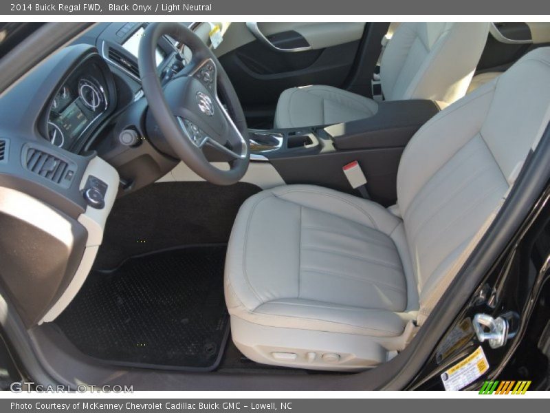 Front Seat of 2014 Regal FWD