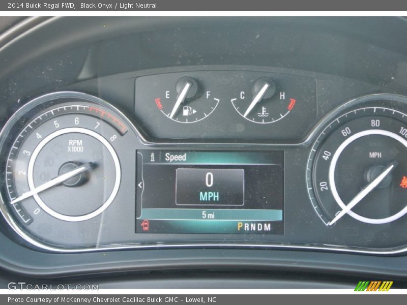  2014 Regal FWD FWD Gauges