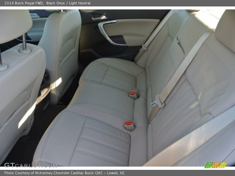 Rear Seat of 2014 Regal FWD