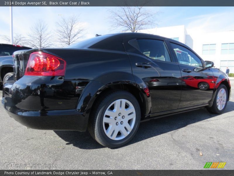 Black Clear Coat / Black 2014 Dodge Avenger SE