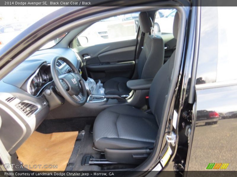 Black Clear Coat / Black 2014 Dodge Avenger SE