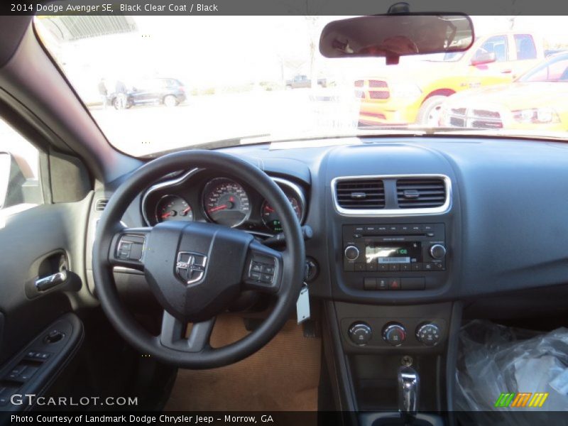 Black Clear Coat / Black 2014 Dodge Avenger SE