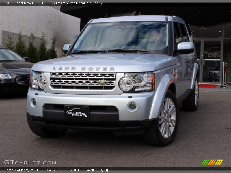 Zermatt Silver Metallic / Ebony 2010 Land Rover LR4 HSE
