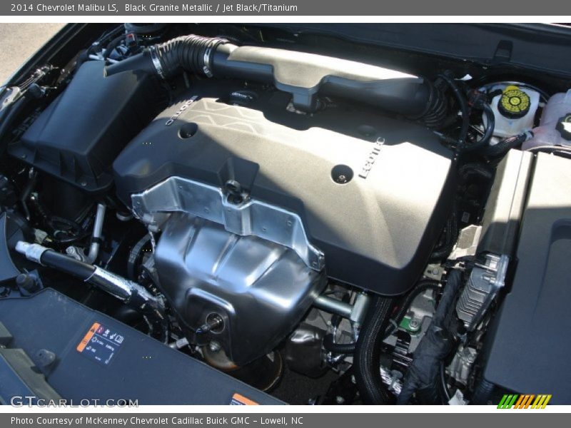 Black Granite Metallic / Jet Black/Titanium 2014 Chevrolet Malibu LS