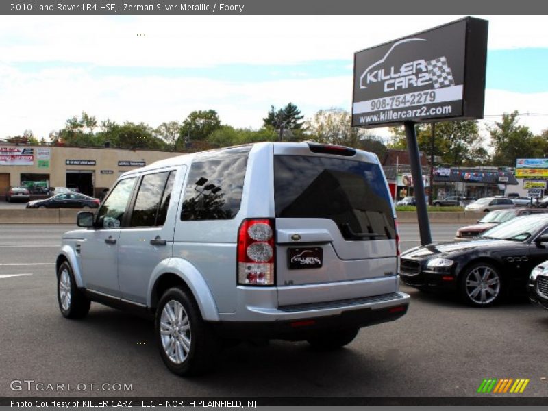 Zermatt Silver Metallic / Ebony 2010 Land Rover LR4 HSE