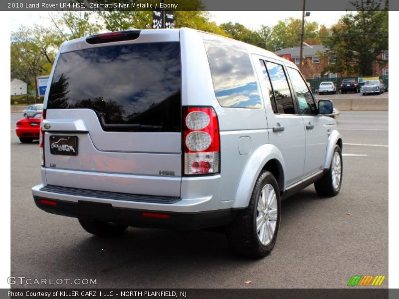Zermatt Silver Metallic / Ebony 2010 Land Rover LR4 HSE