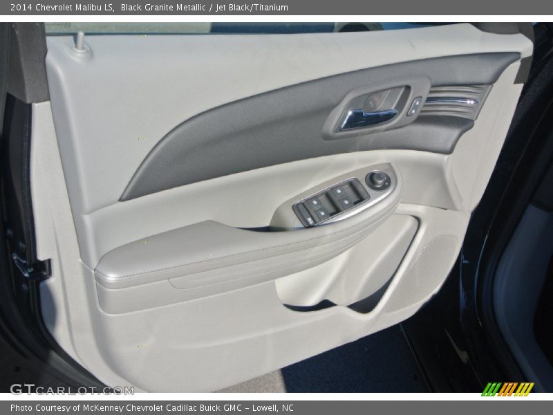 Black Granite Metallic / Jet Black/Titanium 2014 Chevrolet Malibu LS