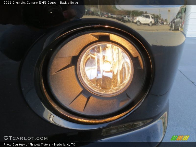 Black / Beige 2011 Chevrolet Camaro SS/RS Coupe