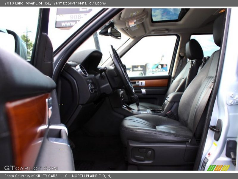 Zermatt Silver Metallic / Ebony 2010 Land Rover LR4 HSE