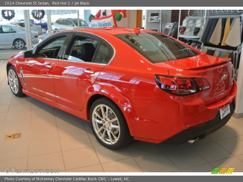 Red Hot 2 / Jet Black 2014 Chevrolet SS Sedan