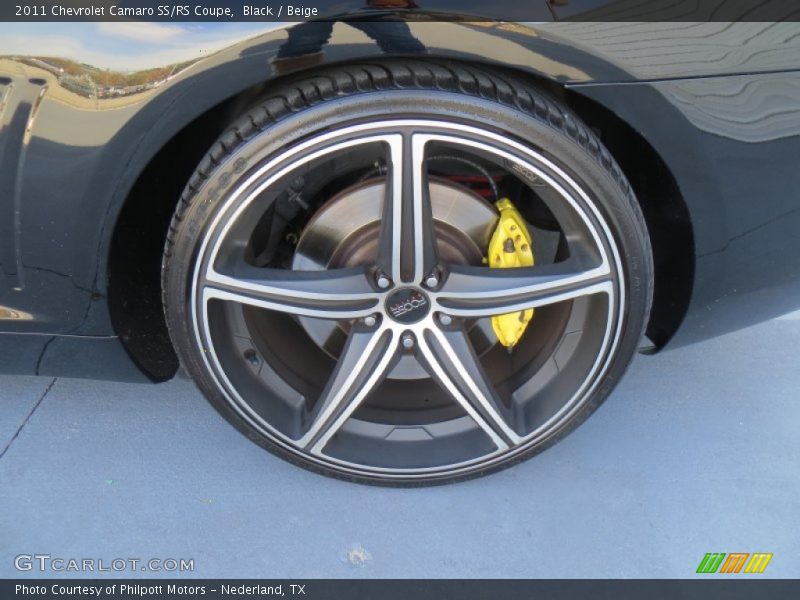 Custom Wheels of 2011 Camaro SS/RS Coupe