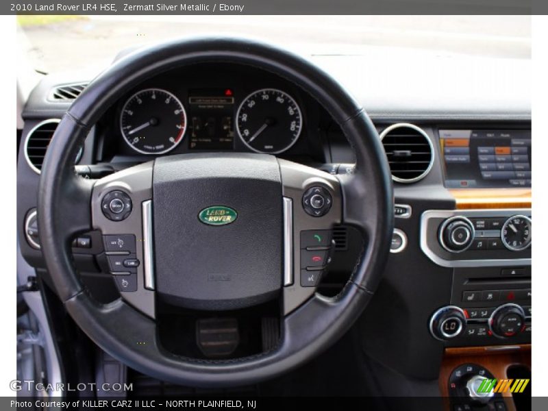 Zermatt Silver Metallic / Ebony 2010 Land Rover LR4 HSE