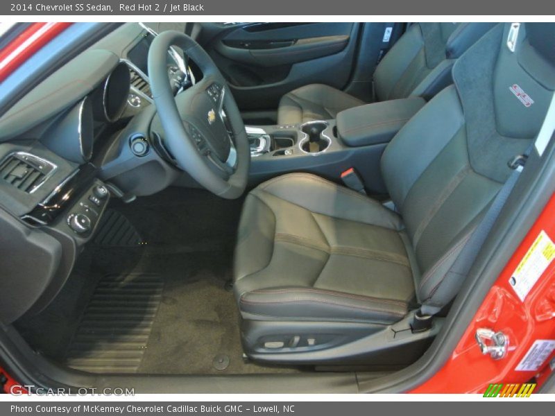 Front Seat of 2014 SS Sedan