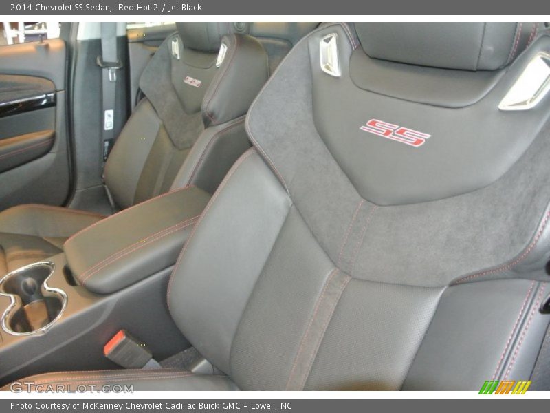 Front Seat of 2014 SS Sedan