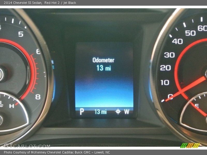 Red Hot 2 / Jet Black 2014 Chevrolet SS Sedan