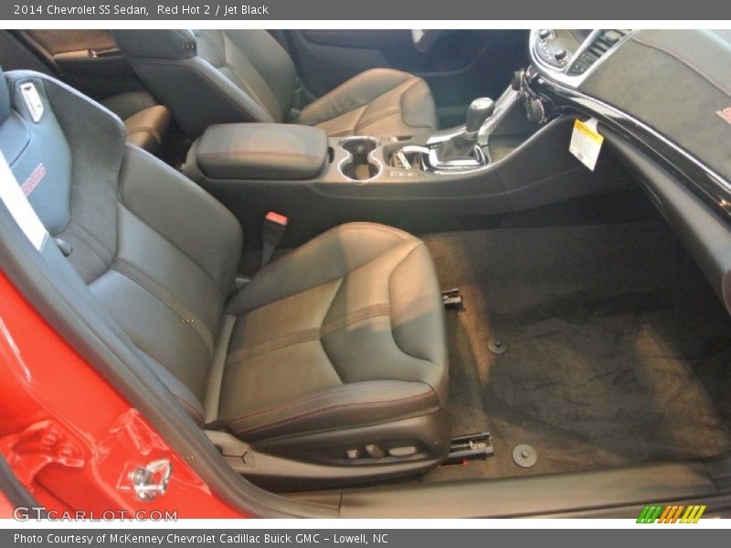 Red Hot 2 / Jet Black 2014 Chevrolet SS Sedan