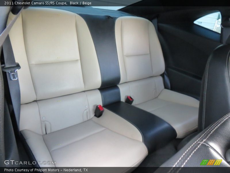 Black / Beige 2011 Chevrolet Camaro SS/RS Coupe