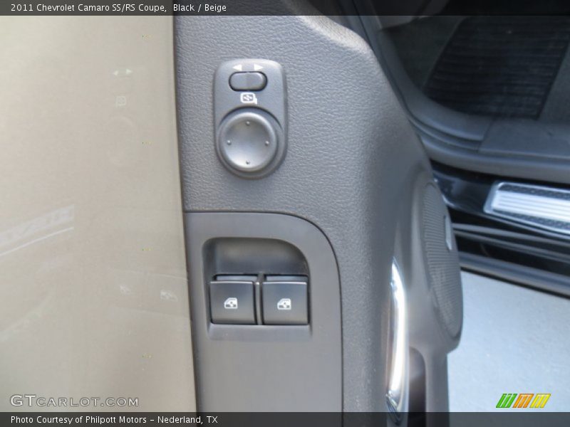 Black / Beige 2011 Chevrolet Camaro SS/RS Coupe