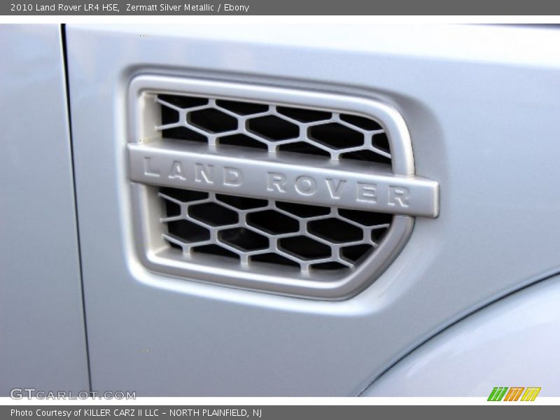 Zermatt Silver Metallic / Ebony 2010 Land Rover LR4 HSE