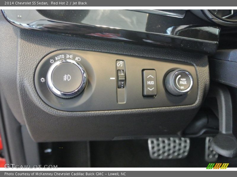 Controls of 2014 SS Sedan