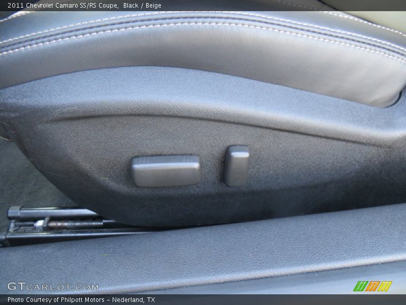 Black / Beige 2011 Chevrolet Camaro SS/RS Coupe