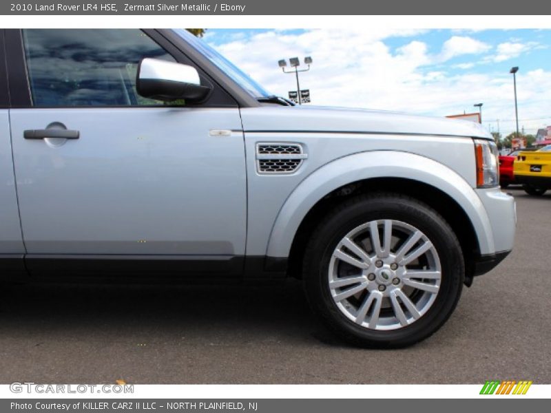 Zermatt Silver Metallic / Ebony 2010 Land Rover LR4 HSE